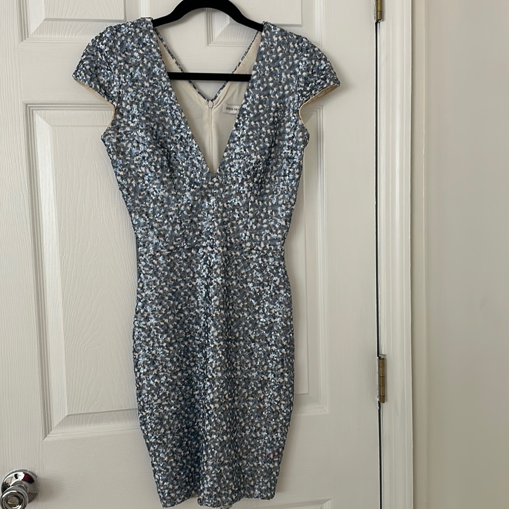 Dress the population sequin bodycon dress